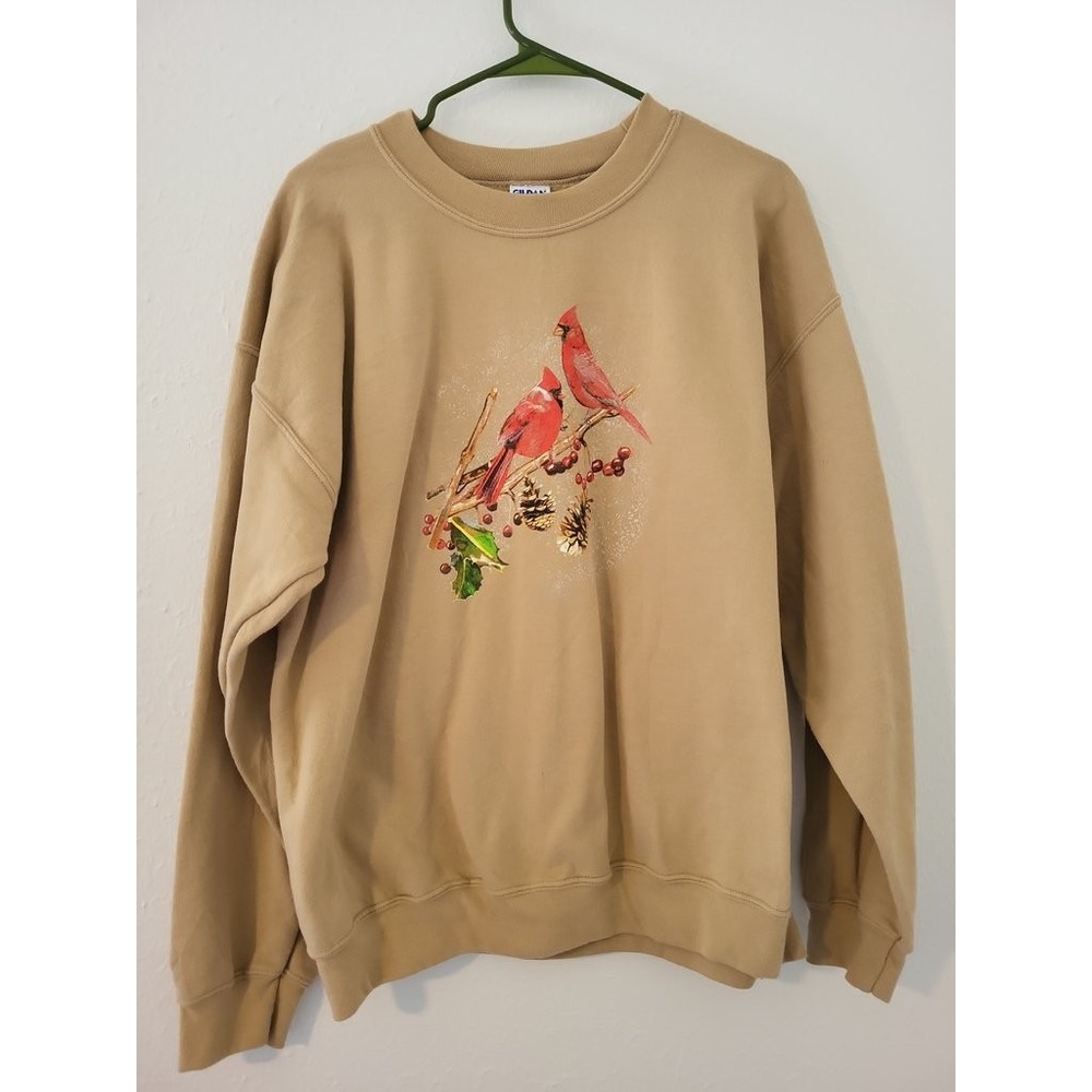 Gildan Heavy Blend Cardinal Print‎ Sweatshirt